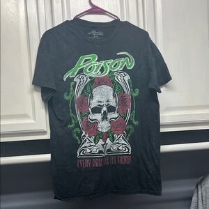 Poison Black Graphic T-Shirt